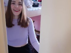 POV Girlfriend Date Ends with Creampie