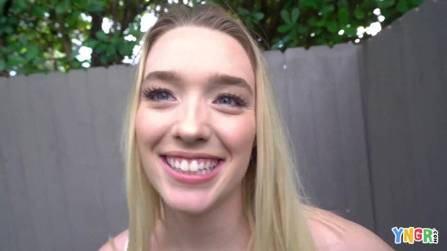 640px x 360px - YNGR - Horny Blonde Teen Juliette Mint Takes a Fat Cock Deep in her Pink  Hole - Pornhub.com