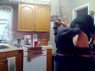 Fucking My Friends Wife - Milf Gets FuckedBy Toy_Boy on Kitchen_Counter
