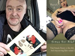 Peter Stone presents his book dedicated to his wife AimeeParadise
