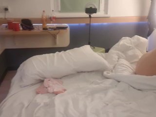 Riding and Sucking His CockAll Night_in the_Hotel Until He Creampied Me!