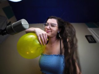 Giantess Blowing Up Balloons Asmr Roleplay