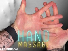 Hand fetish hand massage