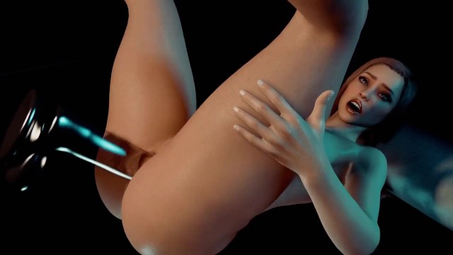 Busty Girl has Anal Glass Dildo | 3D Porn - Pornhub.com