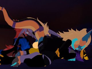 4 Wicker Beasts Fuck After Movie Night
