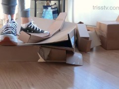 Sneakers Crushing Carton Boxes 2023 | PART 01