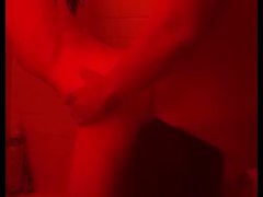 Lesbian Couple Has Sex in The Shower with a Stap On | Real Lesbian Couple Shower Orgasm Sex Toys