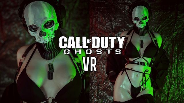 Call of Duty. Ghost Interrogated me in a Special Way. VR - MollyRedWolf -  Pornhub.com