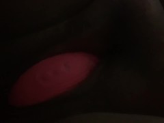 Fat Pussy Gets Vibrating Dildo Inside