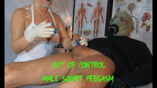 How to Male squirt from deep urethra bladder sounding out of control peegasm