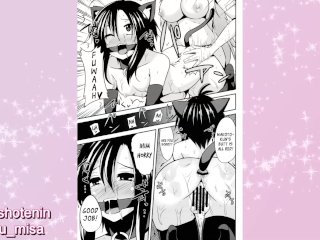 Lesbians_Engage in_Filthy BDSM Pet Roleplay [COMIC_DUB]