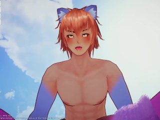 Mating Season [ Hentai Game Pornplay ] Ep.2 Futanari Fucking Neko Pregnant Monster Girl
