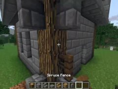 How to build a small medieval house in Minecraft