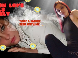 Too Hot Milf Smoking For Daddy