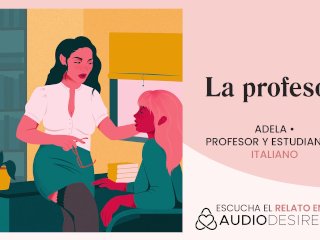 Relatos Para Tocarme: Tu Profesora De Italiano TePerdona Por Tus_Malas Notas