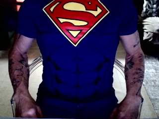 Superman Cock Tease