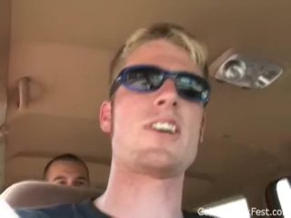 Dick Eating Blonde Teen Rides Coed Cock
