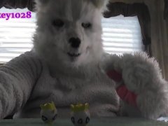 Furry Wolf Vores Three Togepi Pokemon