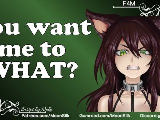 Neko Girl Is Angry W/ You!(For Vaaary Srs Reasons)[Wholesome] [House Destruction, Lasers, & Toys!]
