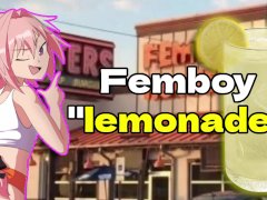 Ordering lemonade from Femboy Hooters (it's piss)