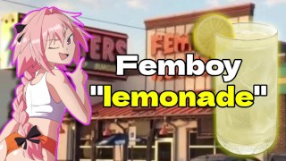 Ordering "lemonade" from Femboy Hooters (it's piss)