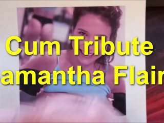 96 Duke Hunter Stone Cum Tribute - Lick My Asshole Tribute Samantha Flair (Pls Check Her Vids)