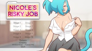 Nicole's Dangerous Job Stage 1