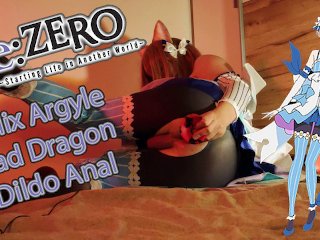 Felix Argyle Cosplayer Anal Riding Bad Dragon Dildo