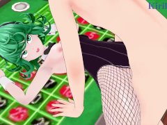 Tatsumaki and I have intense sex in the casino. - One-Punch Man Hentai
