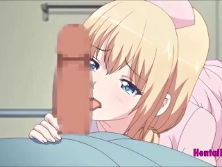 Young Hentai Blonde Hentai Girl_Fuck With Old Man