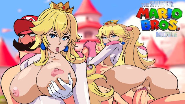 The Super Mario Bros Movie - Princess Peach and Mario Bros have Sex until  he Cums inside - Pornhub.com