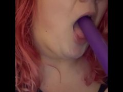 Horny Slut With Dildo