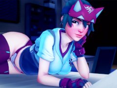 KIRIKO GIVES YOU THE BEST TIME OF YOUR LIFE ⭐ OVERWATCH HENTAI