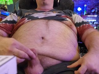 Bear Edges And Cums On Furry Belly