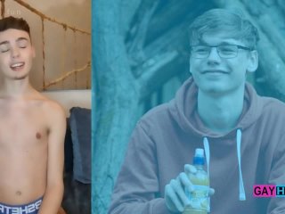 18 Jähriger Deutscher Twink Boy Bewirbt Sich Als Gayheim Darsteller Mit Viel Fickwichse