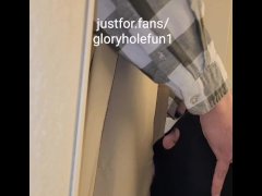 Too my mouth on the road to service fans! This one was a moaner! Full vid OnlyFans gloryholefun1