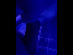 Sucking Papi Dick Under the Blue Light 🤤