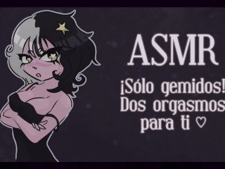 Asmr Español 🖤 Jugando Solita, Dos Orgasmos Rápidos