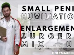 Small penis humiliation - enlargement surgery mix up