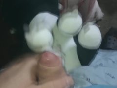 Toothles son play with my penis