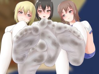 Femdom University Zero E0 - I Forgot To Clean The Laundry, They Put Their Dirty Socks In My Mouth