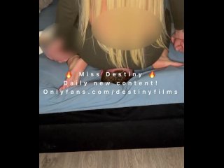 Full Weight Facesitting And Feet Domination Slave. Full Vid. On Of/Destinyfilms