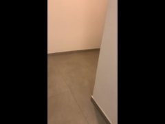 Jerking Off in elevator