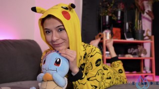 ¡Squirtle no es rival para Mae Rainz y se destruye en su chorro! - ACEITADO Y GOTEANDO!!!!