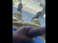 WHO WANNA SUCK THIS ON THE BALCONY