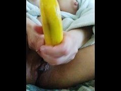 My pussy loves bananas