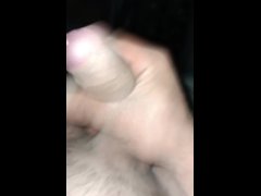 Stroking my cock