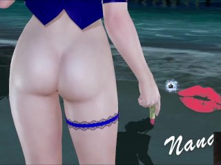 Dead Or Alive Xtreme VenusVacation Nanami White Prince Outfit Nude ModFanservice Appreciation