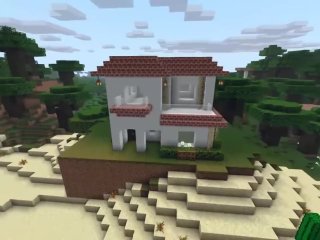 How To Build A One Colour Villa In Minecraft