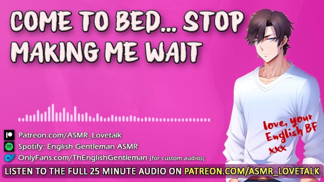 New English Video Bf - English BF Reallyyy wants you to come to Bed [AUDIO PORN for ALL] [M4A] -  Pornhub.com